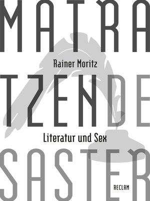 cover image of Matratzendesaster. Literatur und Sex